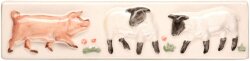 Бордюр Piglet And Lamb Border Clematis 5x20 La Belle Original Style