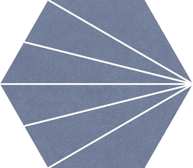 Плитка 22.5x25.9 Compostela Hex Azul Cerlat Compostela Hex з колекції Compostela Hex Cerlat