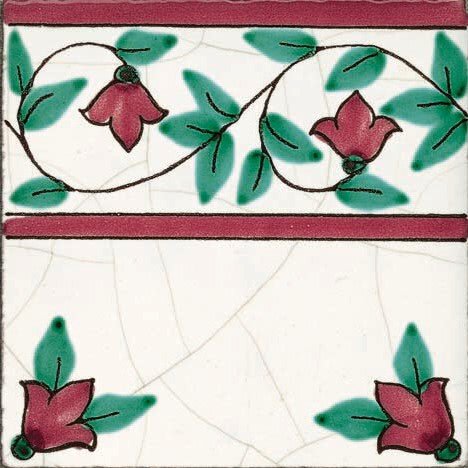 Декор (15x15) Delizia Greca - Cotto Salernitano з колекції Cotto Salernitano Giovanni De Maio