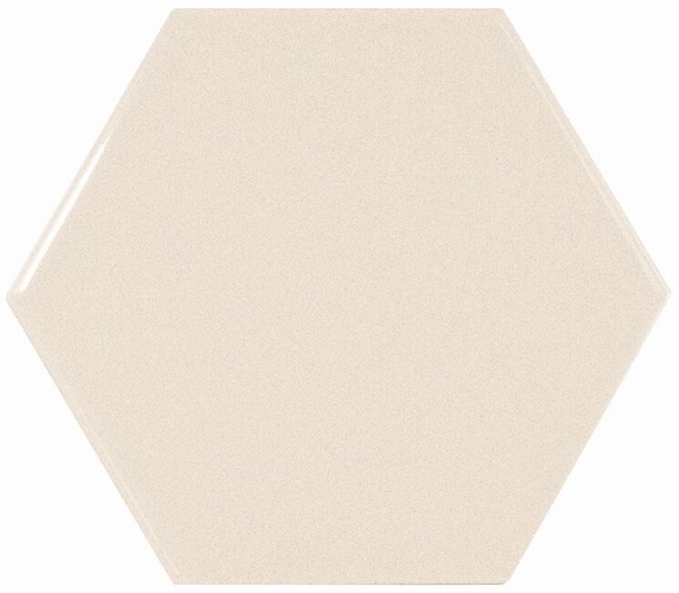 Плитка 10,7x12,4 Scale Hexagon Ivory  (0,5 м2/кор) 21914 з колекції Scale Equipe