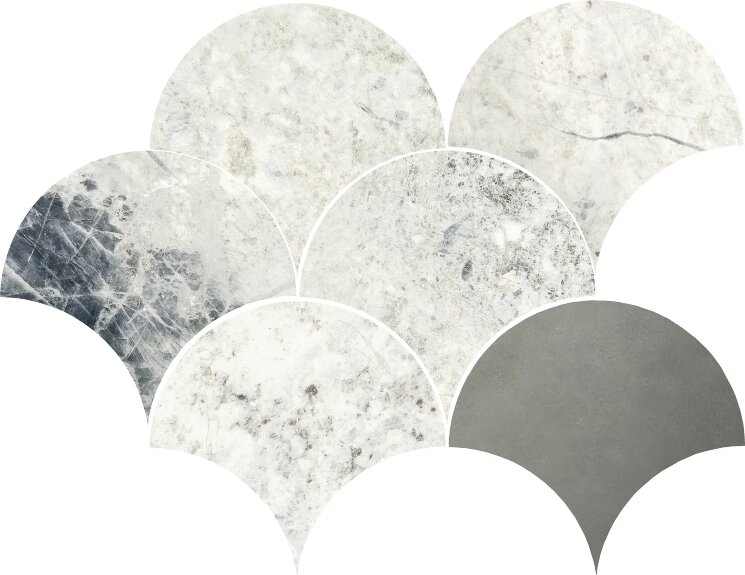 Мозаїка 21.2x27 188521 Baikal Mosaico Blue Dune Baikal з колекції Baikal Dune