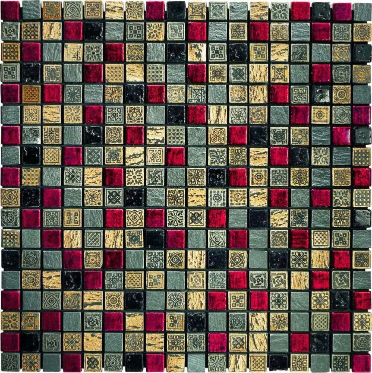 Мозаїка (30.5x30.5) Fashion2 Mosaico 1.5*1.5 - Luxury з колекції Luxury Petra Antiqua