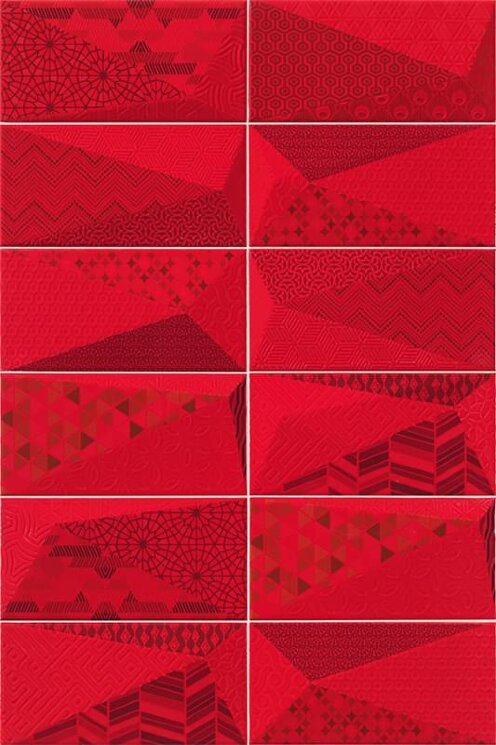 Декор Fancy Rubi 10x20 Diamond Mainzu з колекції Diamond Mainzu