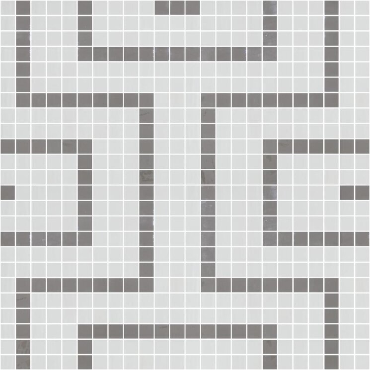 Мозаїка Labyrinth Grey 62.2x62.2 Deco Patterns Onix Mosaico з колекції Deco Patterns Onix Mosaico