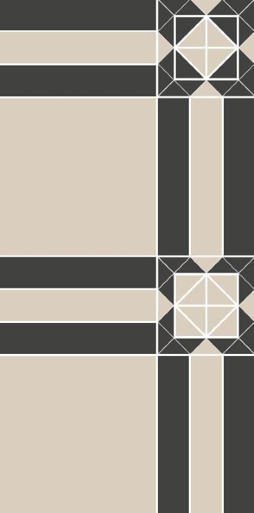 Декор M-1 Sheet 24x48 Madrid Top Cer з колекції Madrid TopCer