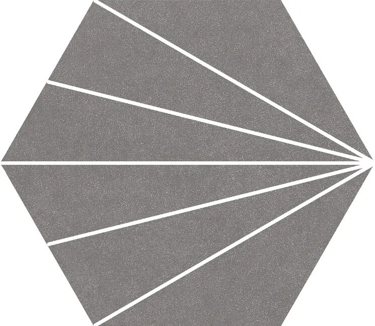 Плитка 22.5x25.9 Compostela Hex Gris Cerlat Compostela Hex з колекції Compostela Hex Cerlat