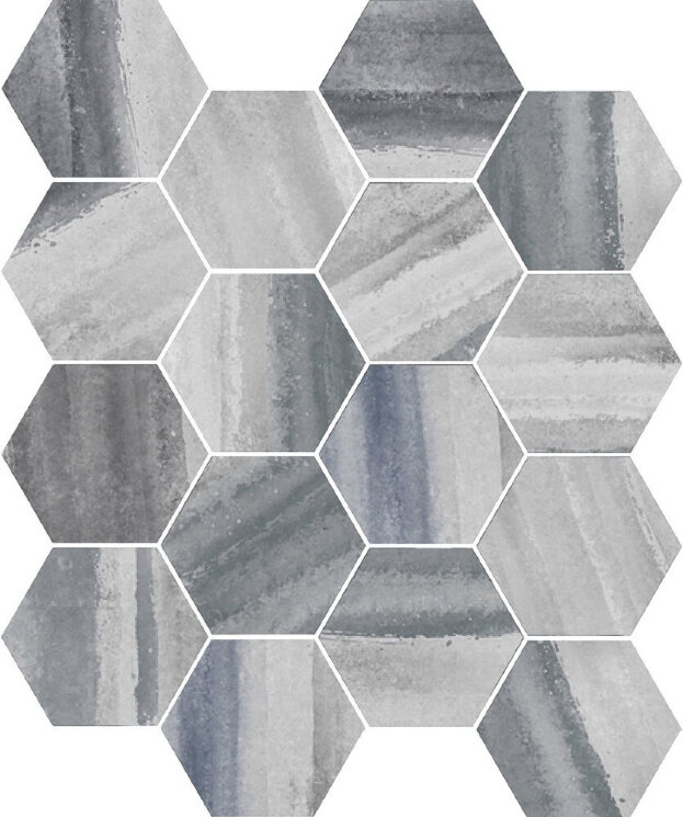 Мозаїка (27x32.5) CSAEXMCE01 Exa. Moment Cement - Revstone з колекції Revstone Sant Agostino