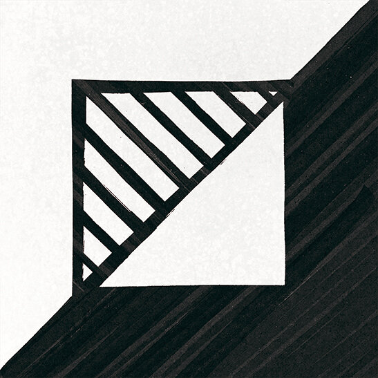 Плитка 20x20 Caprice Pacthwork B&w 22105 з колекції Caprice Equipe