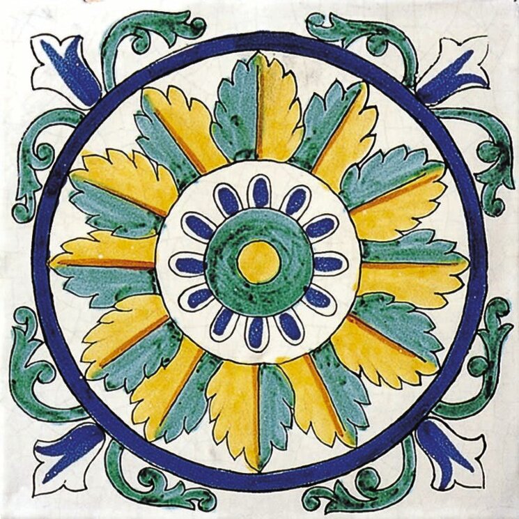 Декор (40x40) Corinto40 IDecori - Cotto Salernitano з колекції Cotto Salernitano Giovanni De Maio