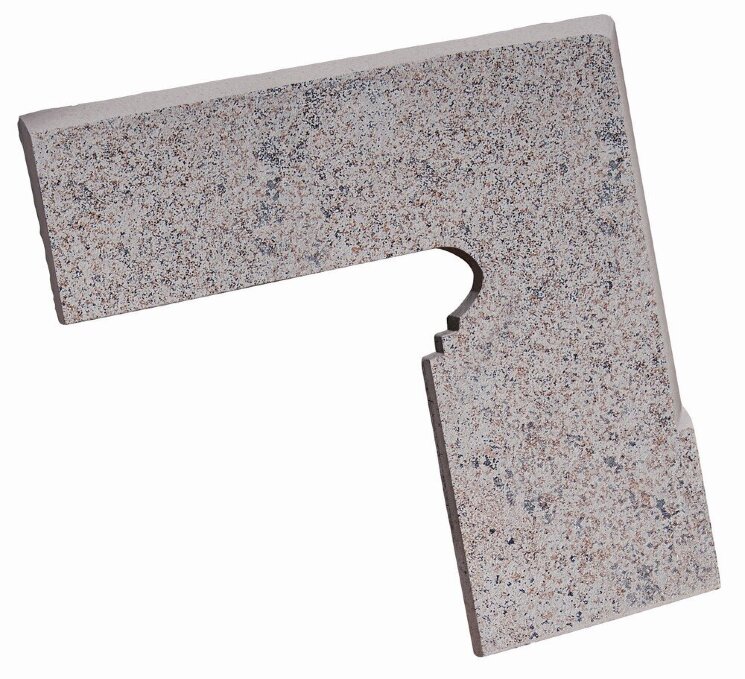 Плінтус Угловой Левый 27x31 Zanquon Vierteaguas Volcano Fuji Izdo 192962 з колекції Volcano Gresmanc