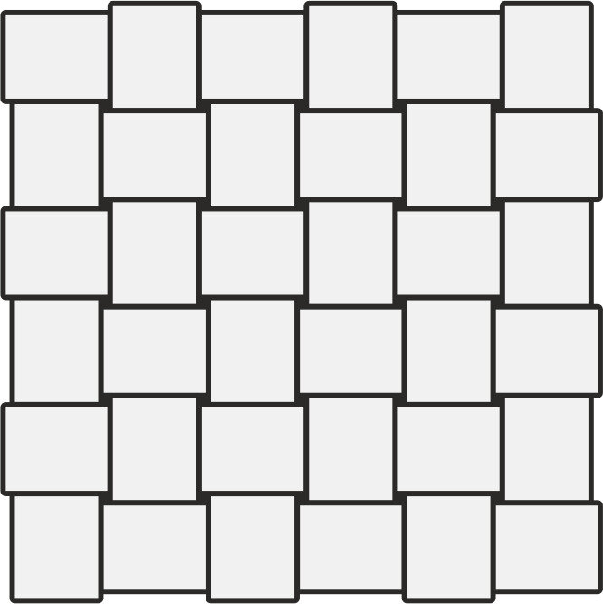 Мозаїка 30x30 Persia Mos Up & Down - Halite з колекції Halite Gambini