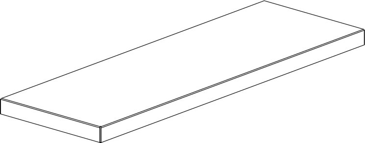 Кутова сходинка Space Grado Angol Costa Retta Dx Mol - 33x120 129317 Contact з колекції Contact Century