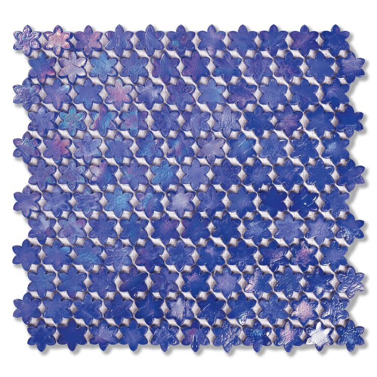 Мозаїка 29.3x31.6 F11 Gentian Sicis Petites Fleurs з колекції Petites Fleurs Sicis