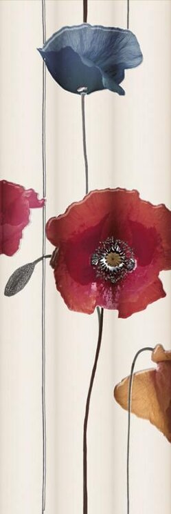 Декор Decor Poppy B 25x75 Next Ibero з колекції Next Ibero