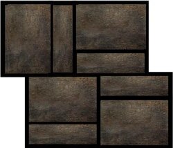 Мозаїка Barriq Modulo Muretto 3D 30x30 Matieres Rex
