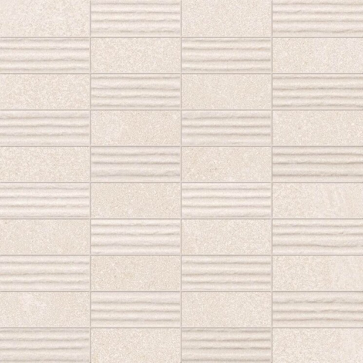 Мозаїка (25x25) PF60000098 Tracks Mos. Rettangoli Mix Ivory - Tracks з колекції Tracks ABK