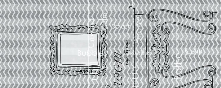 Декор Decoro Home Design Set Room Winter 80X200 80x200 Inside21 Settecento з колекції Inside21 Settecento