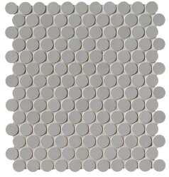 Мозаїка Grigio Round Mosaic Matt ? 2.2 29.5x32.5 Milano And Floor Fap