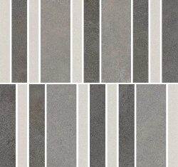 Мозаїка 30x32 125687 Mosaico Bars Cold Century Blend