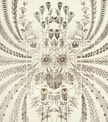 Декор (80x90) PAN FLO.PE Pannello Floreale Pergamena - Silk