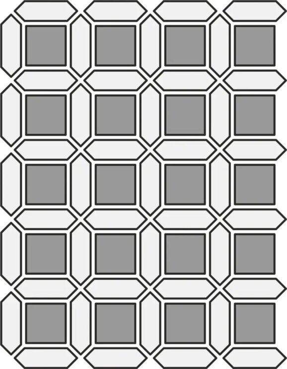 Мозаїка 32x39 XXS Cassettone TWO COLOURS Etruria XXS з колекції XXS Etruria Мозаїка 32x39 XXS Cassettone TWO COLOURS Etruria XXS з колекції XXS Etruria