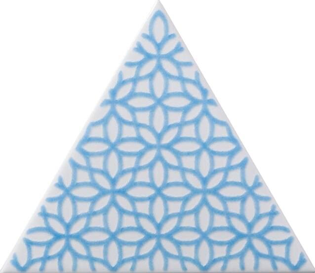 Декор Gipsy Azzurro 17x17 Triangolo Petracers з колекції Triangolo Petracers Декор Gipsy Azzurro 17x17 Triangolo Petracers з колекції Triangolo Petracers