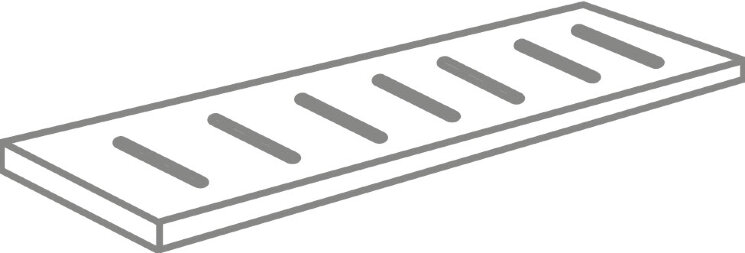 Решітка 20x60 Awd Griglia Wenge Rett20 Mm - Artwood - AWDW65R з колекції Artwood NovaBell Решітка 20x60 Awd Griglia Wenge Rett20 Mm - Artwood - AWDW65R з колекції Artwood NovaBell