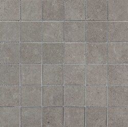 30x30 Silver stone mosaico antracite MLX4