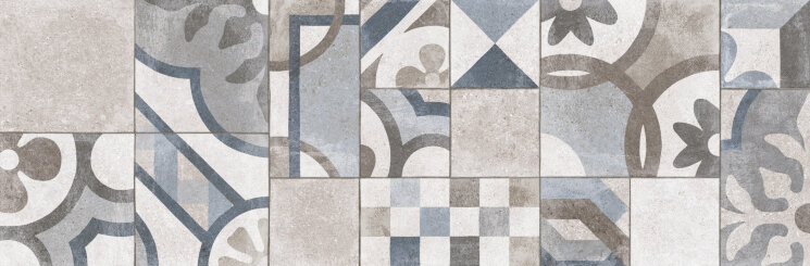 25x76 Work grey decoro century M7TS з колекції Work Marazzi