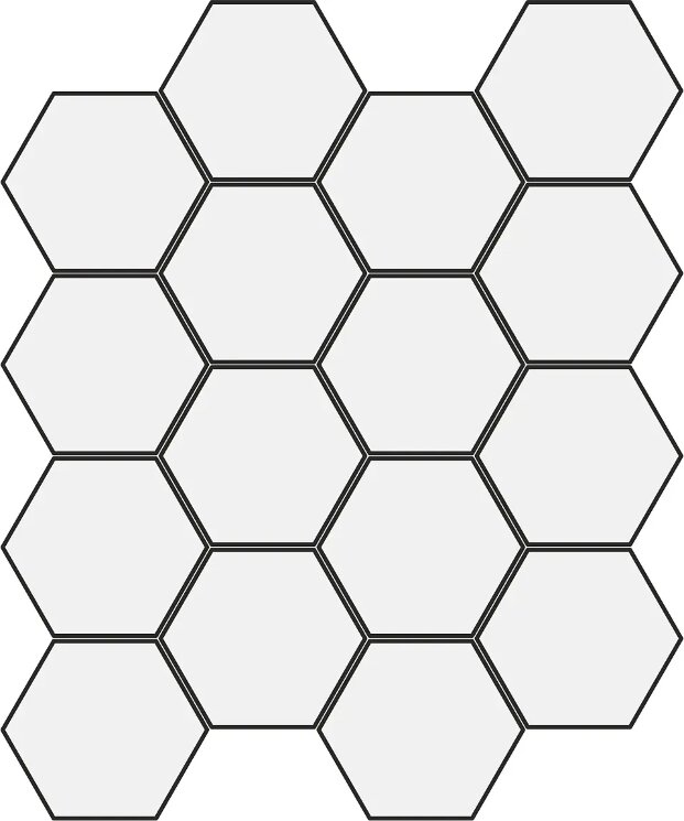 Мозаїка 22.5x32.5 086.297.0331.10660 Noor peach malla pol Pamesa Cr.Lux Noor з колекції Cr.Lux Noor Pamesa