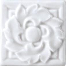 Вставка Hellas Tozzetto Bianco 6x6 New Classic Ceramiche Grazia з колекції New Classic Ceramiche Grazia