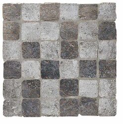 Мозаїка (32.7x32.7) B6549- Mosaico 5x5imixgrigio/Blu - Azteca-Maya