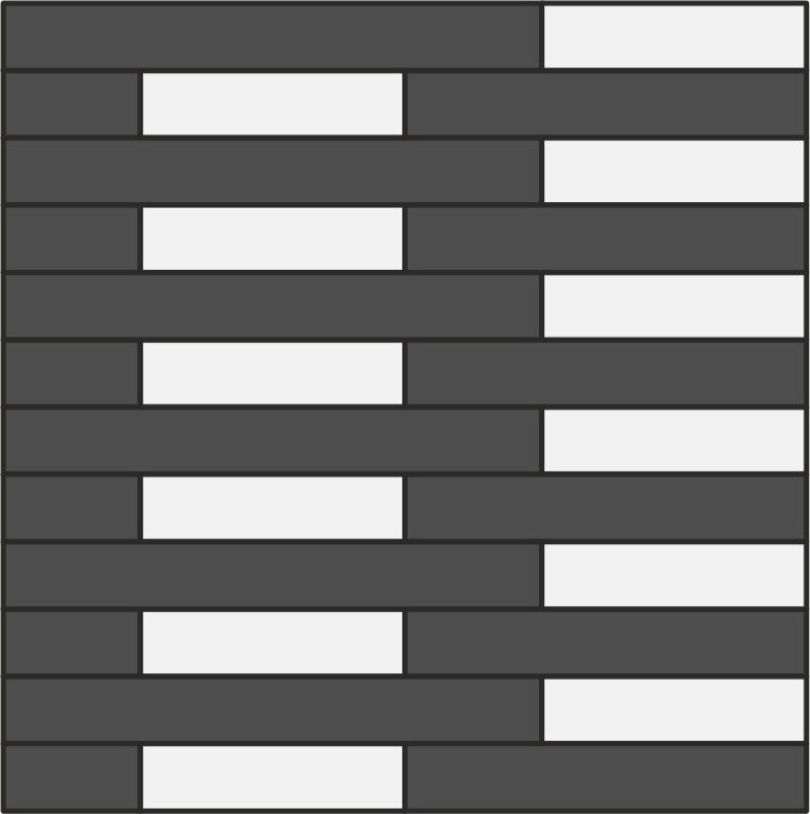 Плитка 29,75x29,75 Rovere Black Decape Mosaico Link G-1780-Rovere з колекції Rovere Apavisa