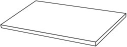 Сходинка (33x120) INF317 Infinito2.0gradinoangolaremarbletechsaharanoirmatte*5 - Infinito 2.0