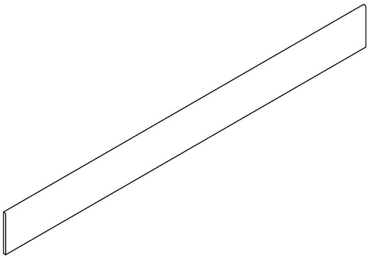 Плінтус (120x6.5) Aesthetica Battiscopa Hegel lapp. ret. - Aesthetica з колекції Aesthetica Ava