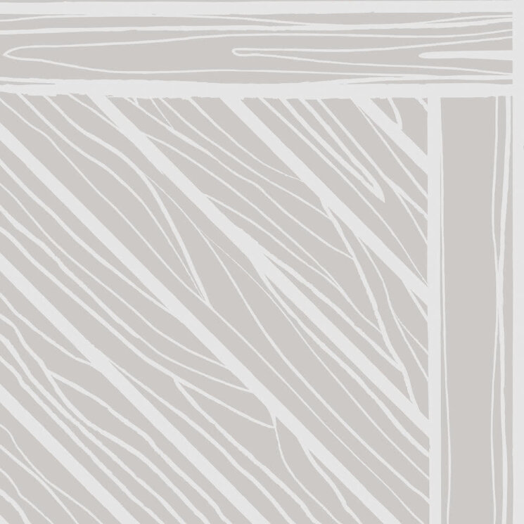 Плитка (60x60) AR6060WRAP WOOD RIGHT ANGLE PEARL - Artwork з колекції Artwork Ornamenta