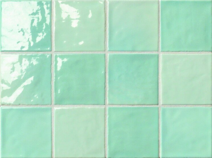 Плитка (10x10) 937 Verde - Napoli з колекції Napoli Bayker