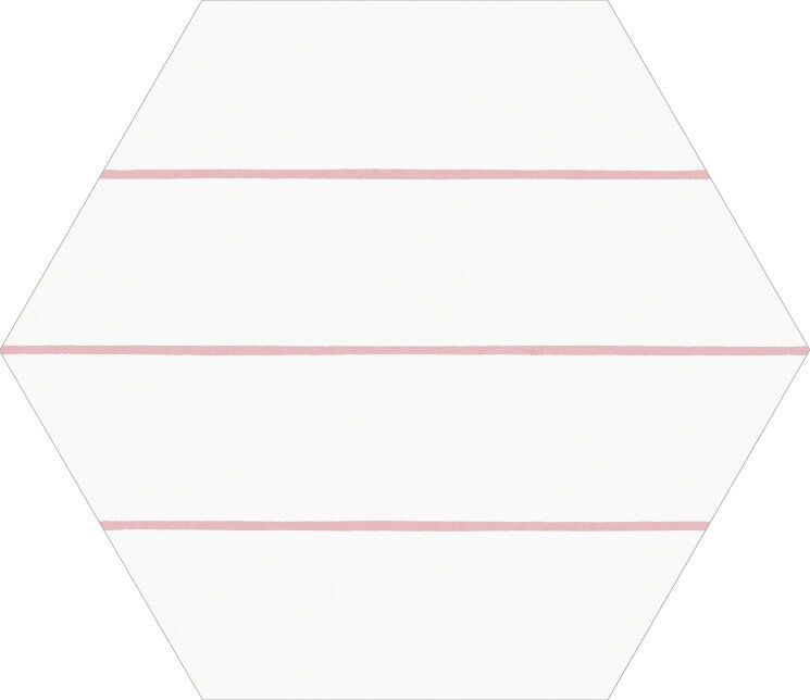 Плитка 22x25 Hex 25 Porto Savona Pink-Porto Hex з колекції Porto Hex Codicer 95