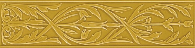 Декор Ermitage Mustard Craquele 20x80 Epoque Ceramiche Grazia з колекції Epoque Ceramiche Grazia