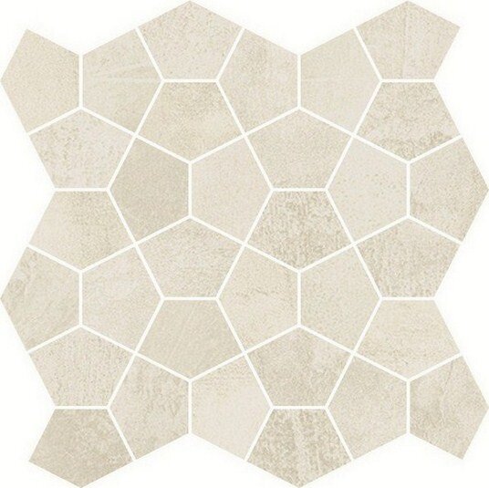 Мозаїка 27x27 Prs Mos Losanga Plume - Paris - PRS887K з колекції Paris NovaBell