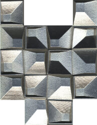 Декор 20.2X25 Eclectic Silver Jacquard Aparici