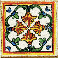 Декор (7.5x7.5) TACO PUEBLA PORC. 7,5 x 7,5 - Terracota з колекції Terracota Natucer