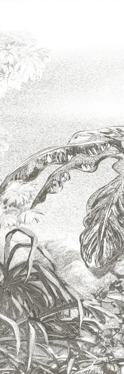 Плитка 100x300 BLCA121 C Glossy Bulbo Daintree з колекції Daintree Bulbo