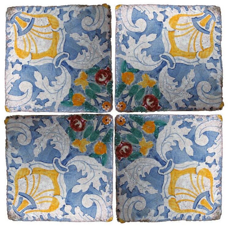 Декор (20x20) Piastrelle Maioliche Repro 016/C - Maioliche Repro з колекції Maioliche Repro Scianna Декор (20x20) Piastrelle Maioliche Repro 016/C - Maioliche Repro з колекції Maioliche Repro Scianna